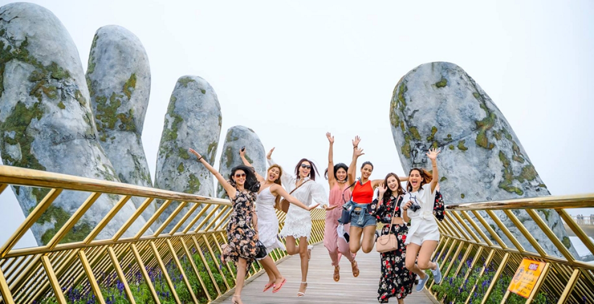 Golden Bridge in Da Nang