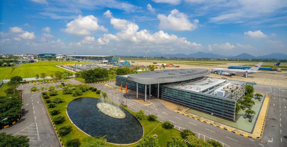 Noi Bai International Airport in Hanoi