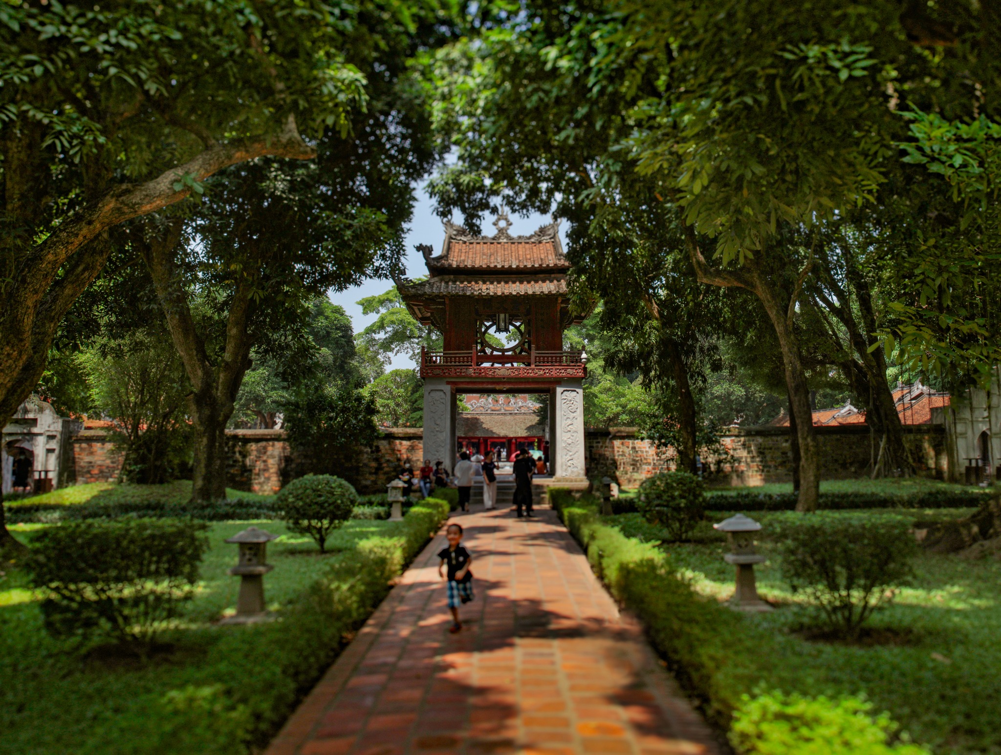 Temple of Literature in Hanoi