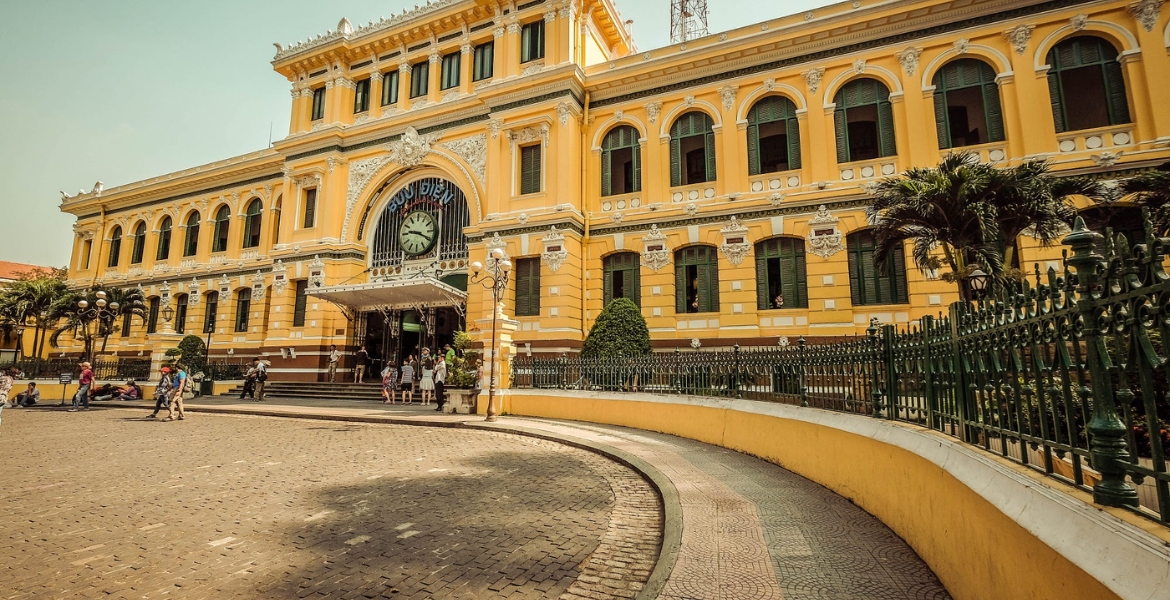 Central Post Office in Ho Chi Minh City